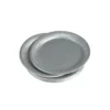 SET 20 ASSIETTES RONDE CARTON D.18CM ARGENT