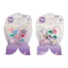 SET 8 BAGUES THEME SIRENE