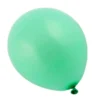 SET 10 BALLONS  LATEX NATUREL D.30CM VERT CLAIR