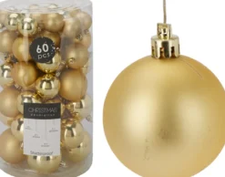SET 60 BOULES NOEL OR