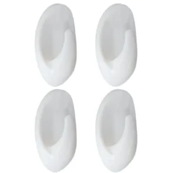SET 4 CROCHETS 3M BLANC