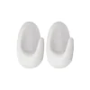 SET 2 CROCHETS 3M BLANC