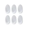 SET 6 CROCHETS 3M BLANC
