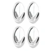 SET 4 CROCHETS 3M CHROME