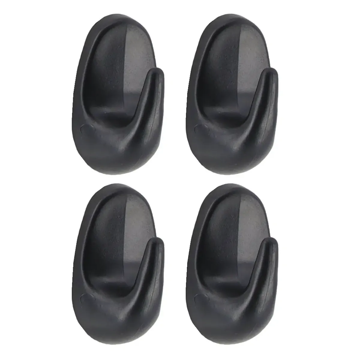SET 4 CROCHETS 3M NOIR