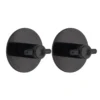 SET 2 CROCHETS ROND 3M NOIR