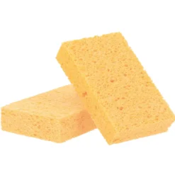 SET DE 2 EPONGES CELLULOSIQUES JAUNE
