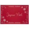 SET DE TABLE FEUTRINE BRODE JOYEUX NOEL 45X30CM