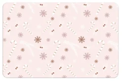 SET DE TABLE SUCRE D ORGE FLOCONS 45X30CM