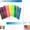 SET 24 FEUTRES DE COULEUR