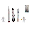 SET 3 FUSEES ET 2 ASTRONAUTES