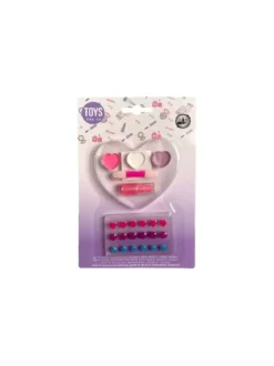 SET MAQUILLAGE CREMES A JOUES ROUGE A LEVRE STRASS