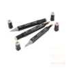 SET 3 MARQUEURS DOUBLE POINTE ROSE PEAU