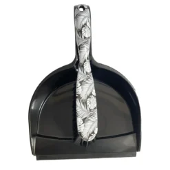 SET PELLE ET BALAYETTE DECOR FEUILLAGE