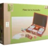 SET POKER COFFRET BOIS AVEC 200 JETONS