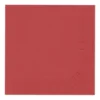 SET 20 SERVIETTES COCKTAIL 3 PLIS 25X25CM ROUGE