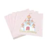 SET 20 SERVIETTES PAPIER 3 PLIS 33X33CM PRINCESSE CHEVAL