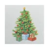 SET 20 SERVIETTES 3 PLIS 33X33CM SAPIN TOUFFU