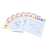 SET 8 TABLEAUX PEINTURE MAGIQUE 21X28.5CM PRINCESSE