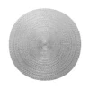 SET TABLE 38CM AJOURE CREOLE ARGENT