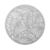 SET TABLE 38CM AJOURE PAILLETTES ELINOR ARGENT