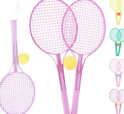 SET TENNIS RAQUETTE ET BALLE 3 PIECES