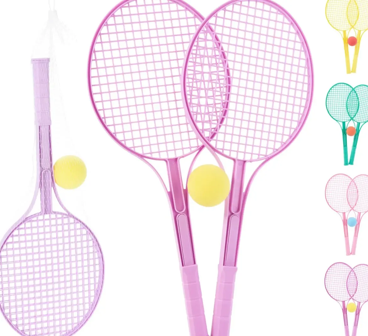 SET TENNIS RAQUETTE ET BALLE 3 PIECES