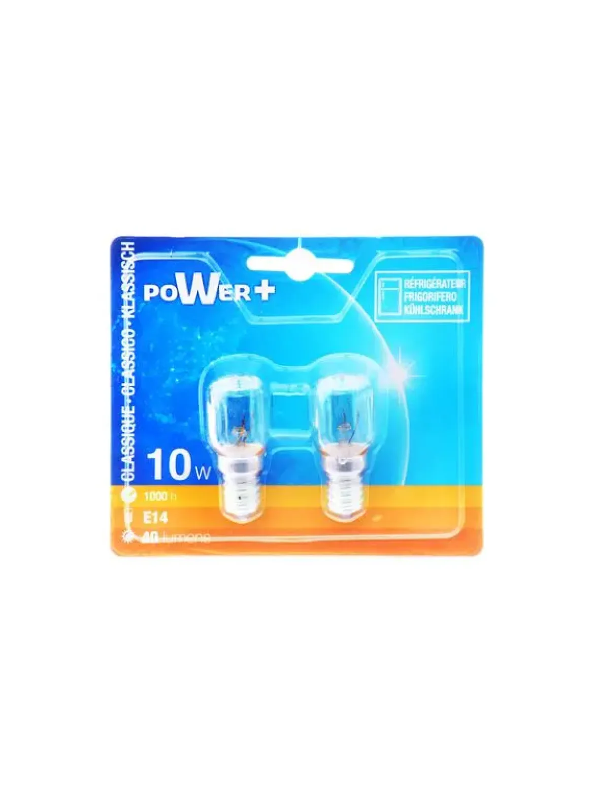 SET X 2 AMP.FRIGO 10W E14