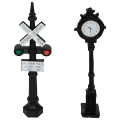 SIGNALISATION VILLAGE DE NOEL X2 PIECES