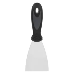 SPATULE LAME INOX MANCHE BIMATIERE 75MM