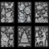 STICKER PAILLETTE STRASS 50X32CM