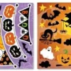 STICKERS ELECTROSTATIQUES HALLOWEEN 3 A 22.5CM X22 PIECES