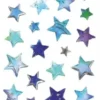 STICKERS EPOXY ETOILES BLEUES EFFET GALACTIQUE