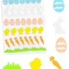 STICKERS MOUSSE PAQUES 1.5CM A 3.5CM X39 PIECES