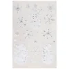 STICKERS STRASS FLOCON 29X41CM