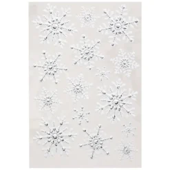STICKERS STRASS FLOCON 29X41CM