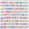 STICKERS STRASS PASTEL RONDS 5MM X378 PIECES