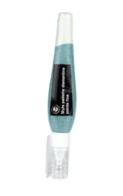STYLO PAILLETTES DIAMANTINES TURQUOISE 10G