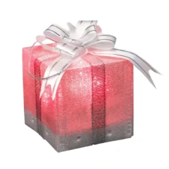 SUJET LUMIMEUX PAQUET CADEAU 1 LED