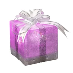 SUJET LUMIMEUX PAQUET CADEAU 1 LED