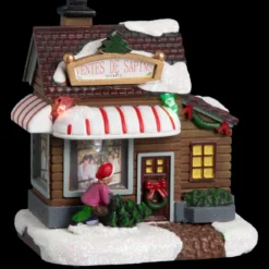 SUJET LUMINEUX BOUTIQUE DE NOEL 2 A 3LED
