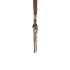 SUJET MAGNOLIA KHAKI PAILLETTE 22CM