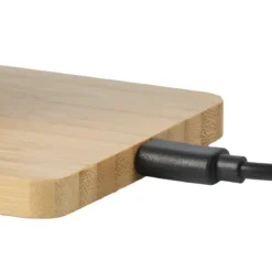 SUPPORT CHARGEUR INDUCTION BOIS 15W