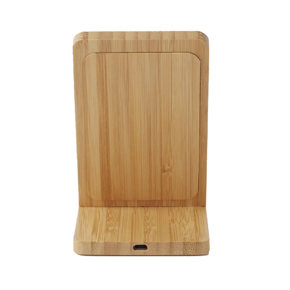 SUPPORT CHARGEUR INDUCTION BOIS 15W