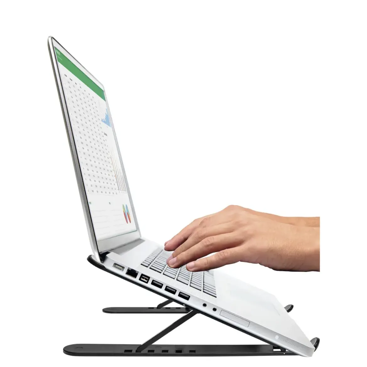 SUPPORT ORDINATEUR PORTABLE REGLABLE