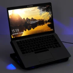 SUPPORT VENTILE LED ORDINATEUR 2 PORTS USB