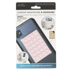 SUPPORT VENTOUSE POUR TELEPHONE