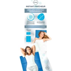 SURMATELAS RAFRAICHISSANT 70X90CM
