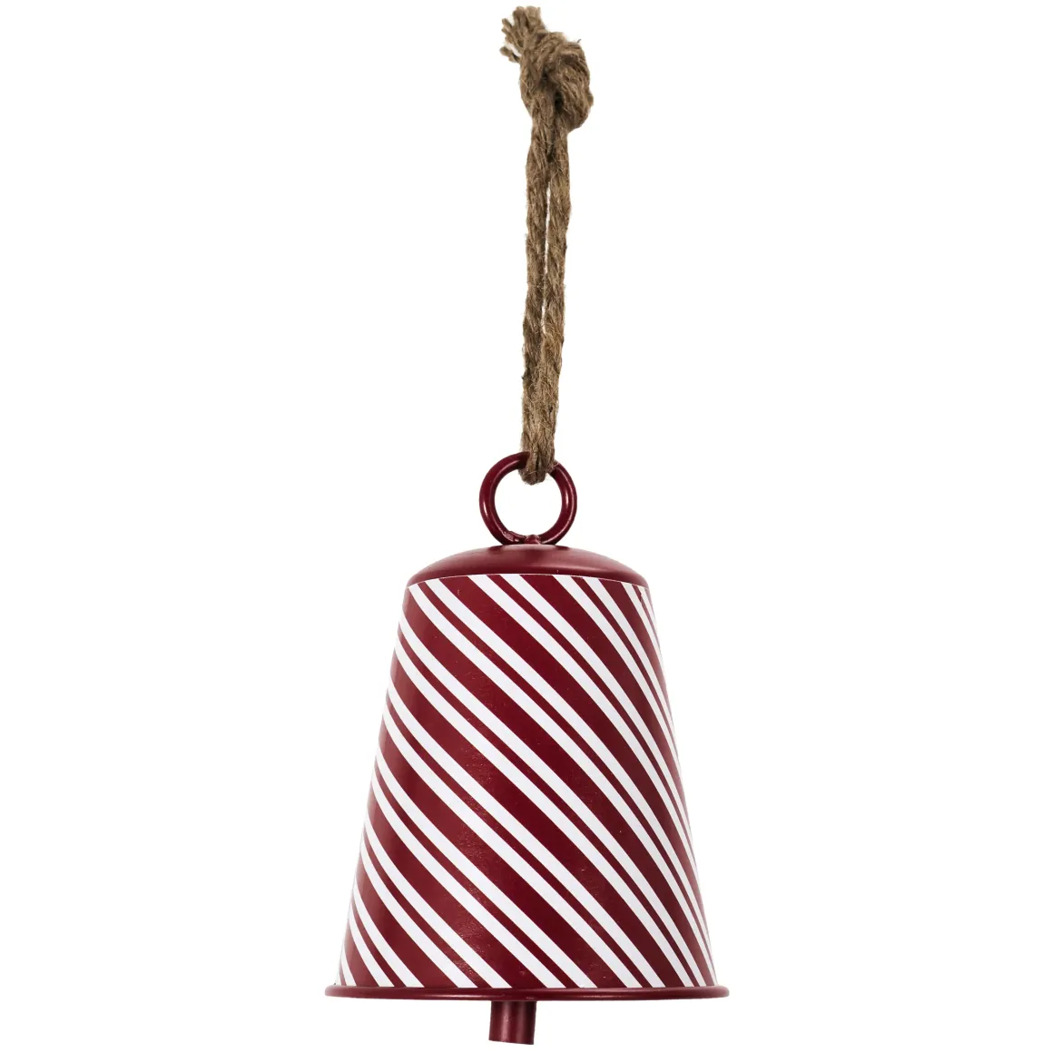 SUSPENSION CLOCHE METAL RAYE D.11.5CM