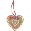 SUSPENSION COEUR PAIN EPICE H.9CM